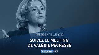 Présidentielle 2022  le meeting de Valérie Pécresse au Zénith de Paris [upl. by Gibson779]