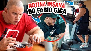 24H COM FABIO GIGA  ROTINA DO GIGANTE RUMO ARNOLD OHIO [upl. by Anatnahs]