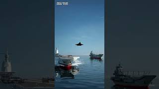 003 aircraft carrier sets sail fully electric propulsion super aircraft carriers reverie in its c [upl. by Melamed166]