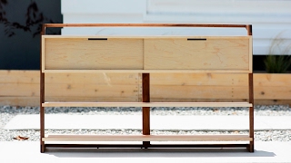 Designing and Building a Sideboard  Woodworking Projects [upl. by Zerla]