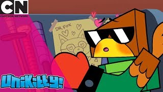 Unikitty  Dr Fox And Hawkodiles Crush Moments Part 2  Cartoon Network UK 🇬🇧 [upl. by Fachini]