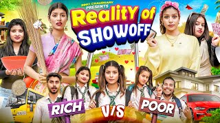 Reality Of Showoff  RICH VS POOR  Family show  Rinki Chaudhary [upl. by Farnham365]