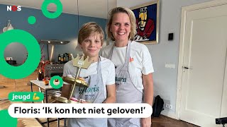 Langs bij de winnaar van Heel Holland Bakt Kids [upl. by Lyrak893]