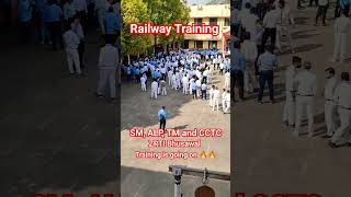 🚉 Training Is going on 🚉 railway motivation training geegyan bssc zrti viral trainingvideo [upl. by Marjy]