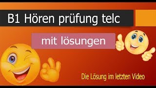 B1 Hören prüfung telc [upl. by Lauren933]