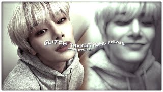 glitchy transitions ideas  After Effects [upl. by Trueman]