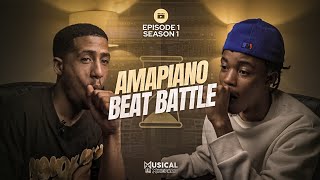 Who made the best Amapiano beat in 30 minutes Episode 1 [upl. by Eemyaj]