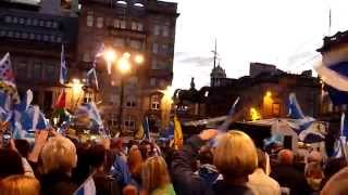 Gerry Cinnamon  Hope Over Fear  Live  Freedom Square  12th October 14 [upl. by Vharat]