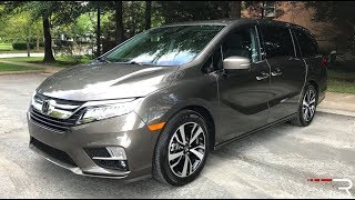 2018 Honda Odyssey Elite – Redline Review [upl. by Ataeb]