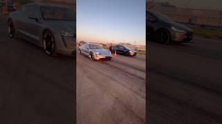 Porsche Taycan vs TESPA PLAID [upl. by Neved]