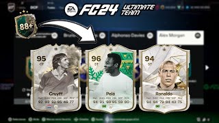 ICONO MUY TOP EN MI PLAYER PICK ICONO 1 DE 3 DE 88 Y ASI HA QUEDADO MI EQUIPO DESPUES DE LOS TOTY [upl. by Aisayt]