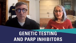 Genetic Testing and Parp Inhibitors Explained  Celestial Higano MD amp Mark Moyad MD MPH  PCRI [upl. by Kauslick412]