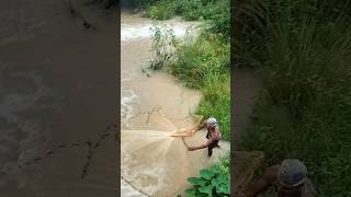 panchhi Banu udta firucatch fish with net [upl. by Oicam958]