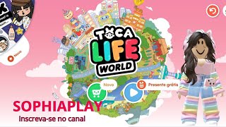 Toca Life World  Decorando a minha casa e fazendo o meu avatar [upl. by Jacobba]