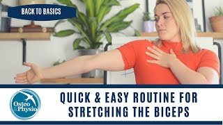 How to stretch to your biceps [upl. by Katerine]