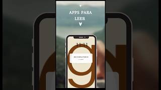 📚 10 APPS PARA LEER  Libros digitales ebooks [upl. by Asirret]