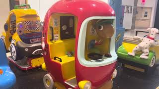 Jolly Roger 1995 Richard scarry Lowly Apple car kiddie ride at Northshore mall ￼￼ [upl. by Ciaphus]