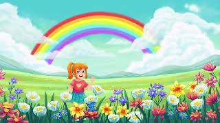 Bunter Regenbogen  Lichterkinder Cartoons  Kinderlied  Sommerlied [upl. by Weywadt]