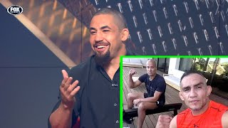 Robert Whittaker on David Goggins training Tony Ferguson for Paddy Pimblett fight  Fox Sports AUS [upl. by Finley219]