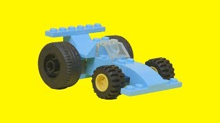 How to build a LEGO Race Car Building Tutorial with LEGO Bricks  DIY LEGO MOC [upl. by Remsen]