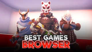 TOP 25 BEST BROWSER GAMES FOR PC 2024 [upl. by Eilhsa]