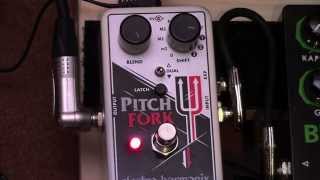 Detuning Your Guitar For Metal With The EHX Electro Harmonix Pitch Fork [upl. by Nye418]