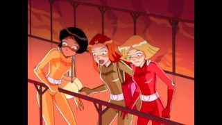 Battling the Volcano Villain  Totally Spies  Clip [upl. by Dnalram]