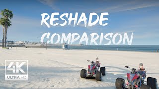 GRAFIX GTAV NVE Pure Realism A Very Realistic ReShade Preset Comparison 4K [upl. by Olegnaed233]