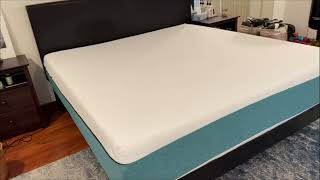 Molblly King Size Mattress 12 inch Cooling Gel Memory Foam Mattress in a Box Review [upl. by Combe597]