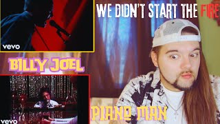 Drummer reacts to quotPiano Manquot amp quotWe Didnt Start The Firequot Live by Billy Joel [upl. by Nandor]