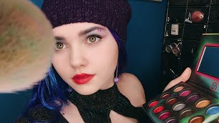 ASMR Personal Attention Touching up your makeup ❤️ [upl. by Annerahs]