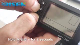 Adjust top speed on an ebike computer KD21C [upl. by Edvard769]