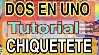 Como Tocar DOS EN UNO Tutorial Guitarra CHIQUETETE [upl. by Genia]