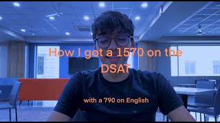 How I got a 1570 on the Digital SAT [upl. by Nnaael]