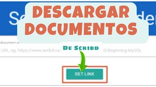 ✅📚DESCARGAR DOCUMENTOS De SCRIBD TOTALMENTE GRATIS 2024✅🔥 [upl. by Marlon]