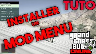 TUTO  COMMENT INSTALLER UN MOD MENU SUR GTA V PC [upl. by Ardelia]