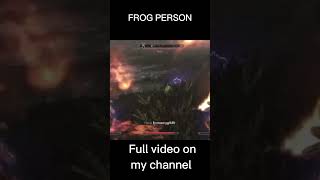 Frog person skyrimmemes skyrimspecialedition skyrimanniversaryedition shorts memes [upl. by Ateerys52]