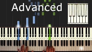 Bach  Prelude in C Major  Piano Tutorial Easy  Bach  how to play synthesia [upl. by Purity]