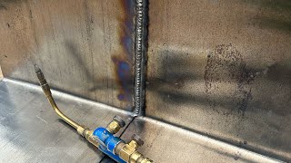 Lead Welding On The Vertical MADE EASY CHEAT CODE [upl. by Nedloh]