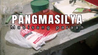 paanu mag masilya ng kahoy na hagdan or saminto Yan lng kailangan mo [upl. by Arammahs]