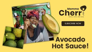 How To Make Homemade Avocado Hot Sauce The Best [upl. by Eittod]