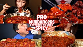 Mukbangers Eating SPICIEST FOODS Like A Piece Of CANDY🌶️🥵🙀 [upl. by Ruosnam448]