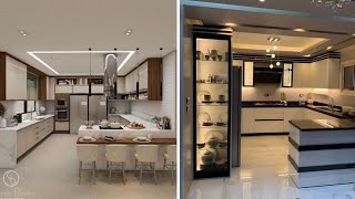 200 ideas de diseño de cocinas modernas 2024open kitchen cabinets design colors [upl. by Nerag]