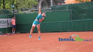 Bianca Andreescu  2018 French Open qualifying [upl. by Alarise615]