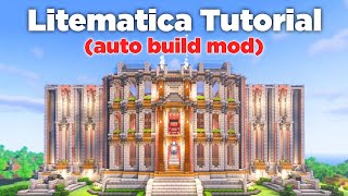 Schematica Mod Download  Installation  Tutorial 115  117 [upl. by Nitnilc]