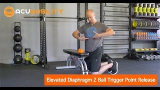 ACUMOBILITY Diaphragm 2 Ball Trigger Point Release [upl. by Peterus344]