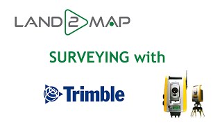 LAND2MAP with TRIMBLE TOTAL STATION [upl. by Elmaleh]