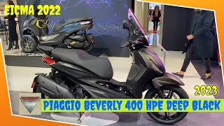 Piaggio Beverly S 400 HPE Scooter  Virtual Tour [upl. by Nnaid]