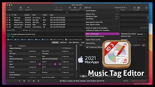 Music Tag Editor for Mac 2022  Interface amp Workspace Quick View [upl. by Elamor]