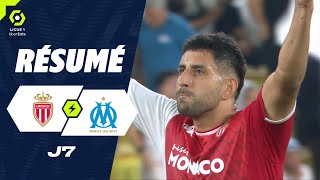 AS MONACO  OLYMPIQUE DE MARSEILLE 3  2  Résumé  ASM  OM  20232024 [upl. by Barbour806]